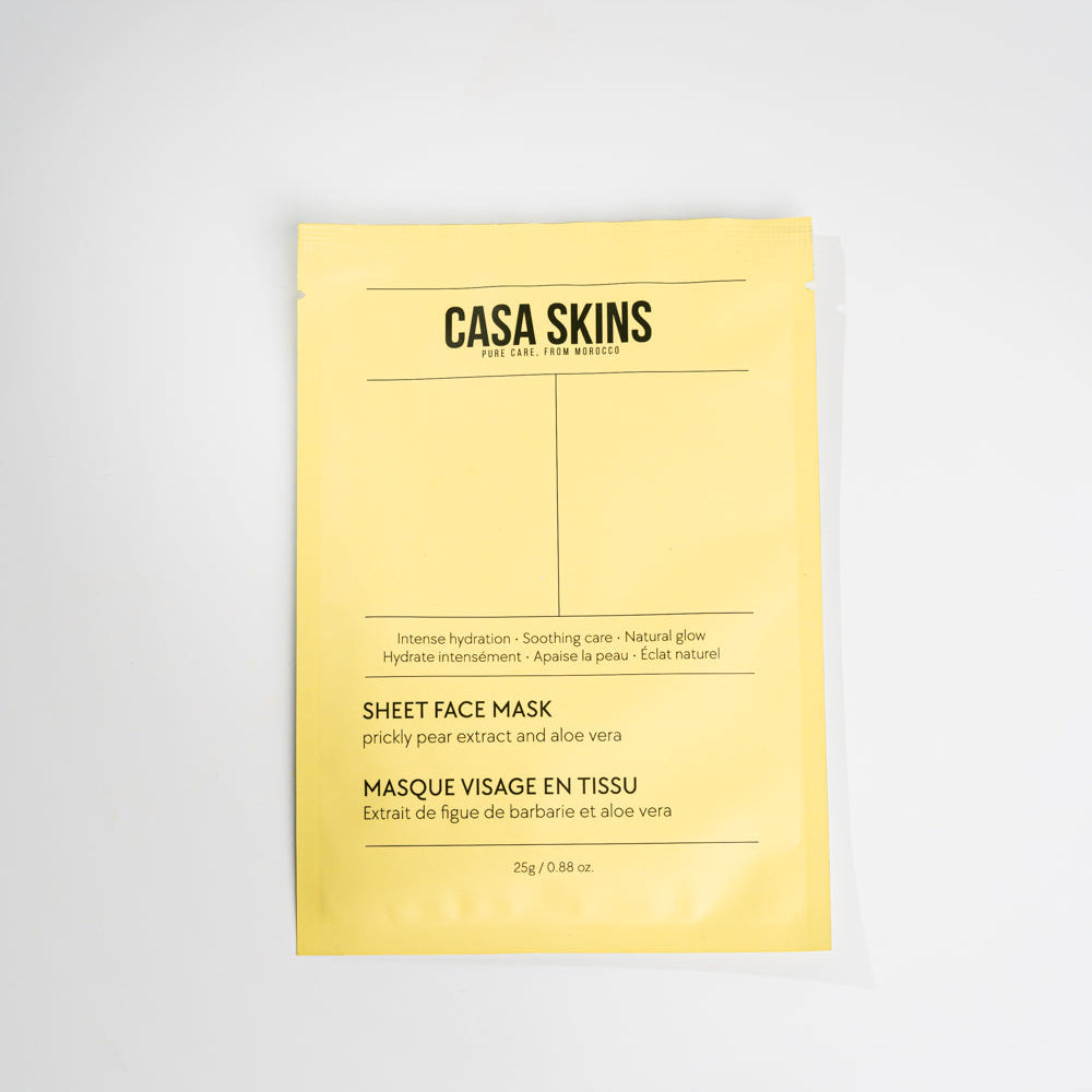 Masques Visage Hydratants (3pcs)