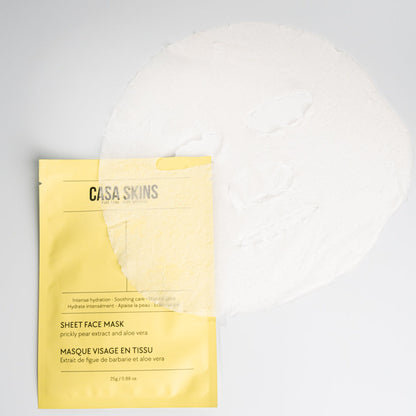 Masques Visage Hydratants (3pcs)