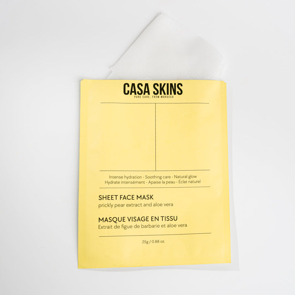 Masques Visage Hydratants (3pcs)