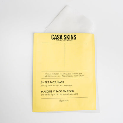 Masques Visage Hydratants (3pcs)